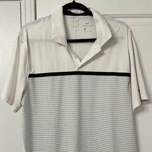 Tiger Woods Nike Dri Fit Golf Polo